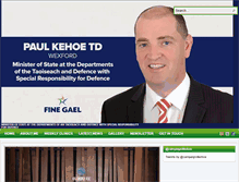 Tablet Screenshot of paulkehoe.com